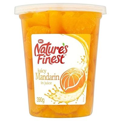 Nature's Finest Mandarin Segments in Juice 390g - Pack of 6
