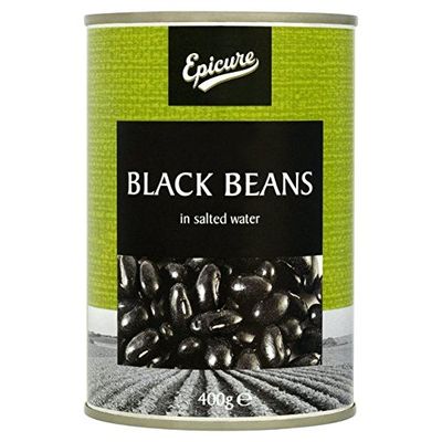 Epicure Black Beans 400g - Pack of 6