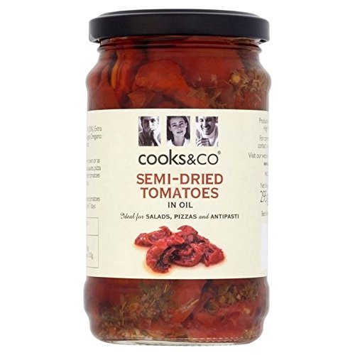 Cooks & Co Semi-Dried Tomatoes in Oil 295g - Pack of 6
