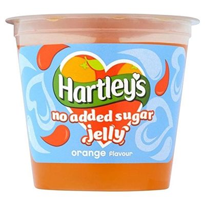 Hartley's No Added Sugar Orange Jelly Pot 115g - Pack of 6