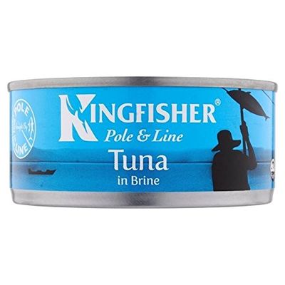 Kingfisher Tuna Chunks in Brine 160g - Pack of 6