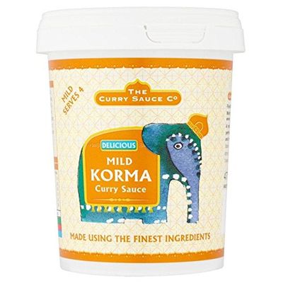 The Curry Sauce Co. Korma Curry Sauce 475g - Pack of 6