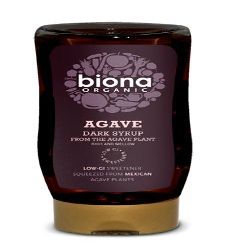 Biona Organic Agave Dark Syrup 250ml - Pack of 6