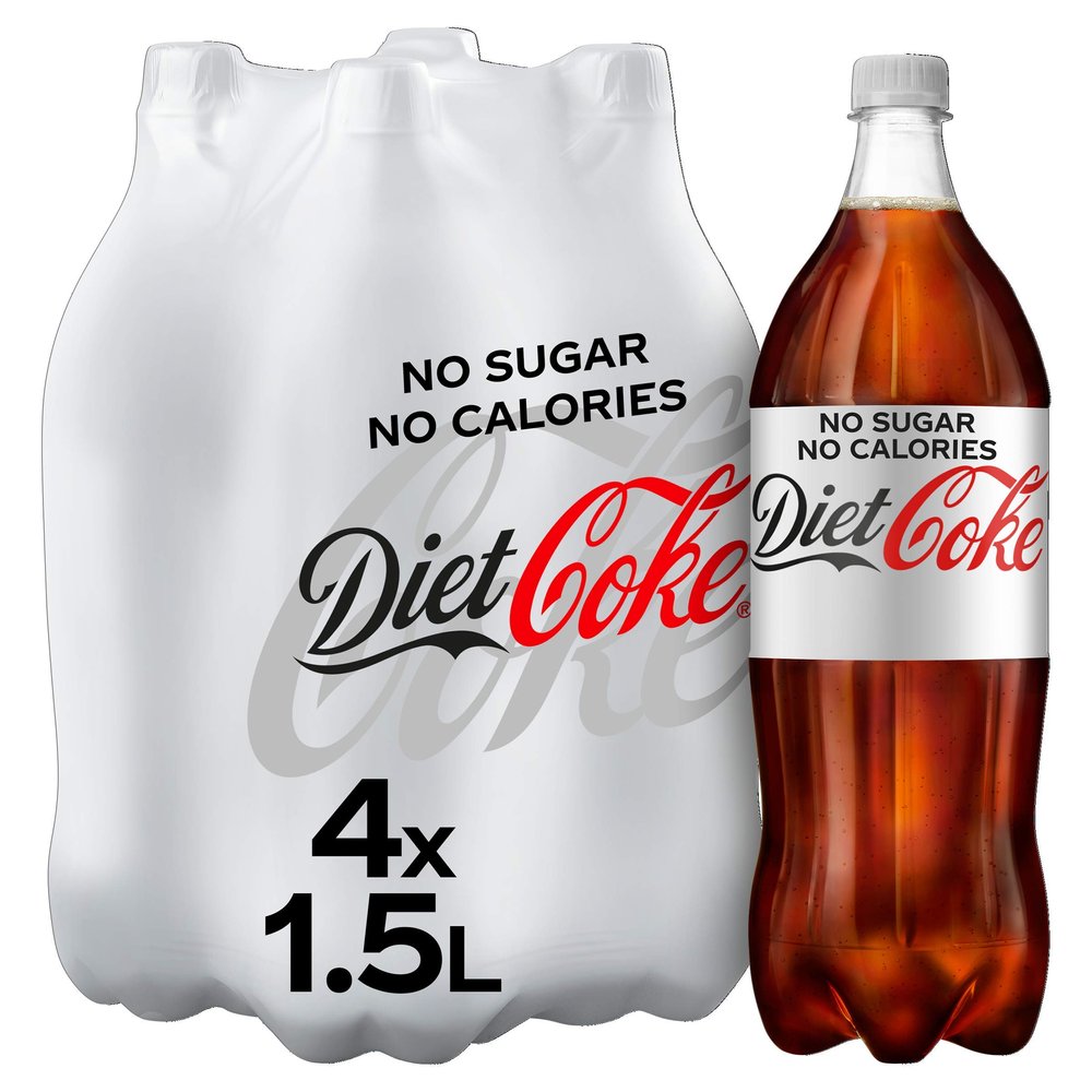 Diet Coke 4 x 1.5 Litre