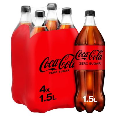 Coca-Cola Zero Sugar 4 x 1.5 Litre