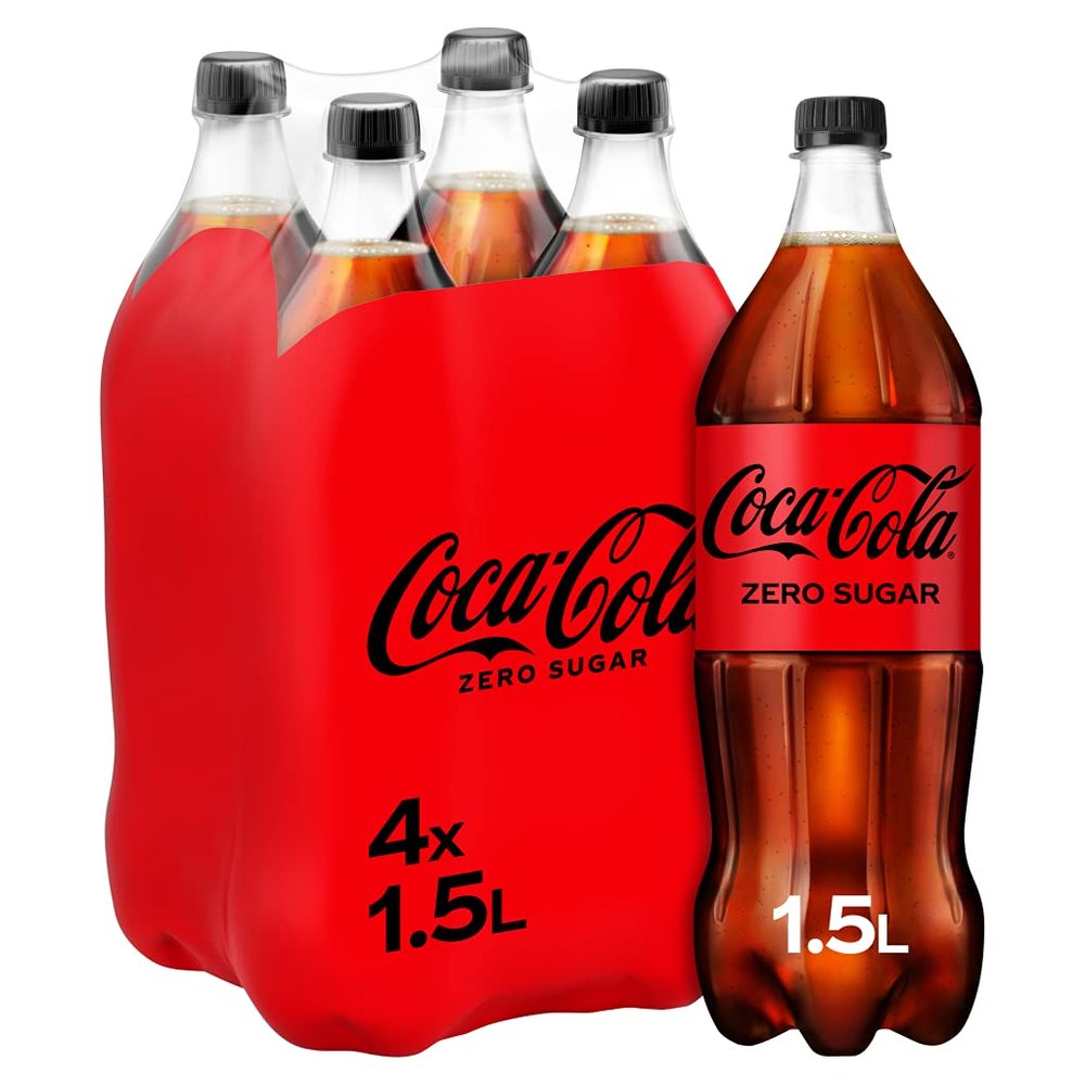 Coca-Cola Zero Sugar 4 x 1.5 Litre
