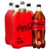 Coca-Cola Zero Sugar 4 x 1.5 Litre view 1