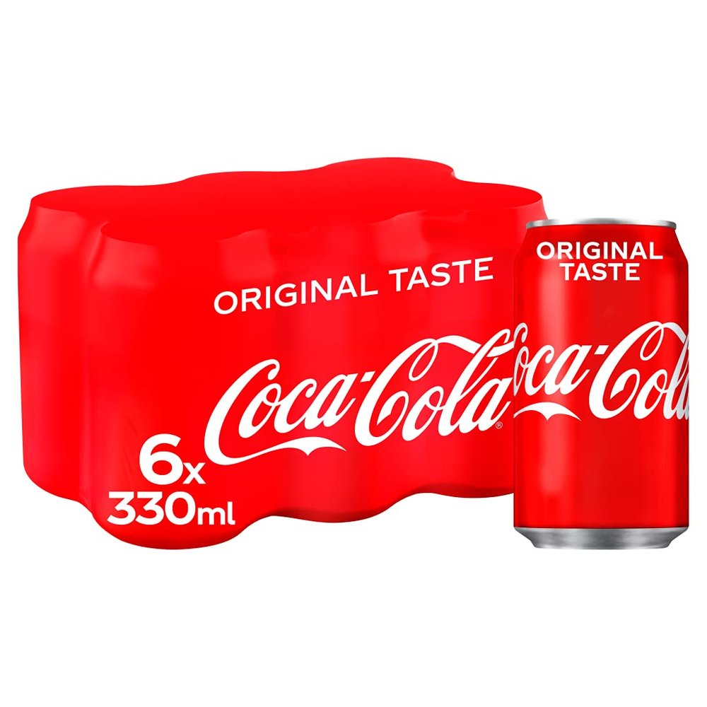 Coca-Cola Original Taste 6 x 330 ml