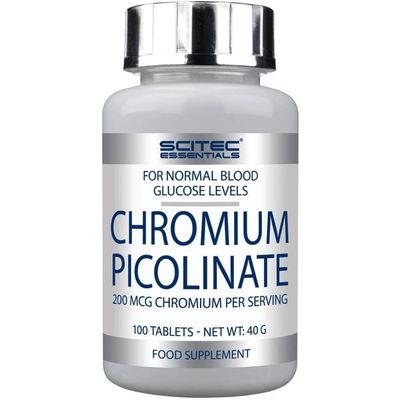 Scitec Nutrition Chromium Picolinate Tablets - 100 Tabs, Multi color