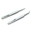 2X Nail Art Eyelashes Acrylic Decoration Rhinestones Nipper Tweezer Picking Tool view 3