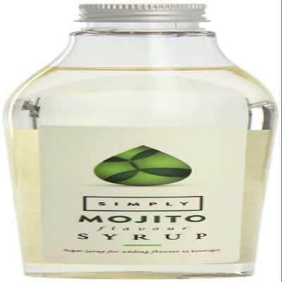 Simply Mojito Syrup, Vegan & Nut Free Flavoured Syrup for Coffee, Cocktails & Baking (250ml)
