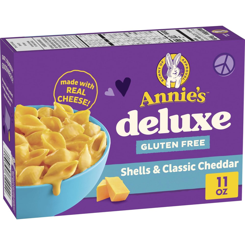 Annie's Homegrown Deluxe Gluten Free Cream Rice Noodle Dinner 11oz Boxes
