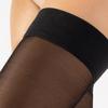 MEDICAL SUPPORT HOLD UP | 18-22 mm/Hg GRADUATED COMPRESSION STOCKING | S, M, L , XL | BLACK, SKIN | MADE IN ITALY | (M, BLACK) view 4