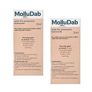 Molludab 2ml Molluscum Contagiosum - 2 Pack (Total 4ml)