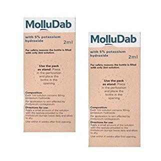 Molludab 2ml Molluscum Contagiosum - 2 Pack (Total 4ml)