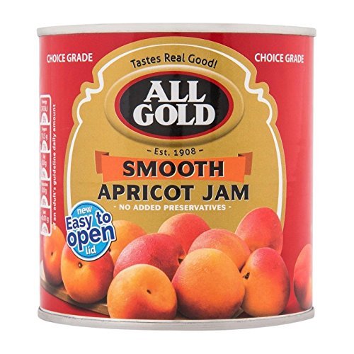 All Gold Smooth Apricot Jam 450gram(pack of 6)