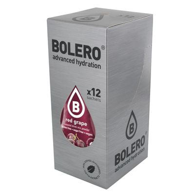 Bolero Classic Powder Sachet, 9 g, Red Grape, 12-Count