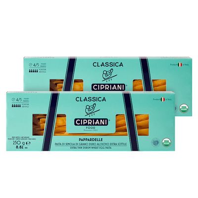 Cipriani Food Pappardelle Extra Thin Egg Pasta - 8.82 oz (2 Pack)