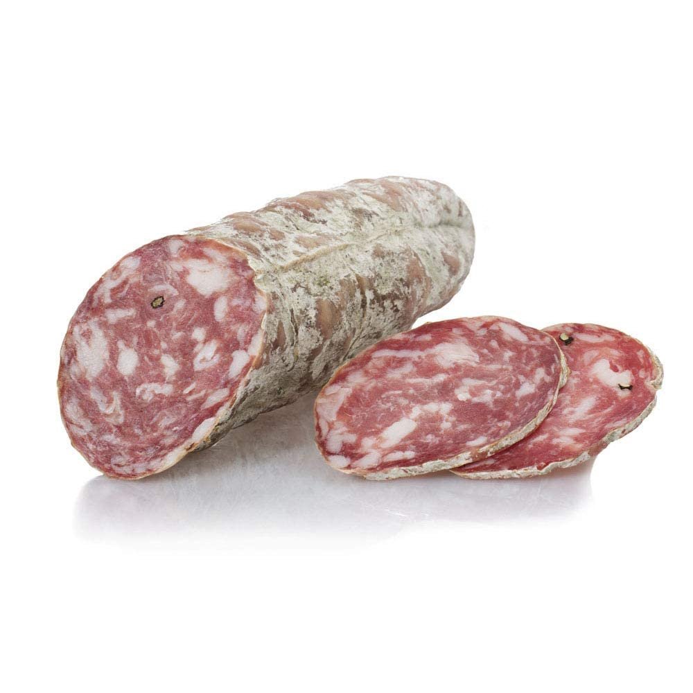 Salame Campagnolo Italian Food by Salumi Pasini |Tied by Hand Salami | 600 gr | Gluten Free and Lactose Free