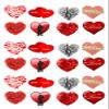 24 Stand Up Love Heart Wedding Anniversary Valentines Day Themed Premium Edible Wafer Paper Cake Toppers Decorations view 2