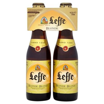 Leffe Blonde 4 x 330ml - (Pack of 6)