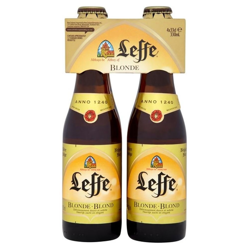 Leffe Blonde 4 x 330ml - (Pack of 6)