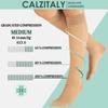 CALZITALY PACK 1/2 Medical support knee high socks, Compression socks, 70 DEN, 10-14 mm/hg | Made in Italy (Beige, L/XL) view 3