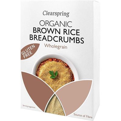Clearspring Organic Wholegrain Gluten Free Brown Rice Breadcrumbs 250 g