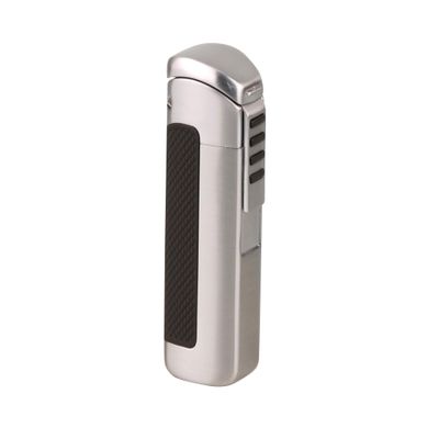 Passatore Cigar Lighter Chrome Satin 3 Jet 91 g