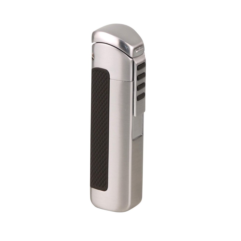Passatore Cigar Lighter Chrome Satin 3 Jet 91 g
