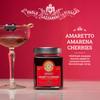Lazzaroni Amaretto Cherries 400g | Italian Wild Black Amarena Cherries in Amaretto Syrup | Gourmet Cocktail & Dessert Garnish | Baking & Ice Cream Topping | Made in Italy view 2