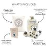 Friendsheep Organic Eco Wool Dryer Balls - 6 Pack - 100% Handmade, Fair Trade, Organic, No Lint - Premium Quality view 4