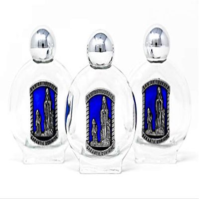 Catholic Gift Shop Stunning 3 Lourdes Water Bottles FILLED WITH LOURDES WATER & Blessed (3 x 03/2921)