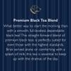 The Republic of Tea Downton Abbey Grantham Breakfast Tea, 36 tea bags - black tea blend with the best Assam, Ceylon, Darjeeling and African black teas in an elegant metal tin view 3