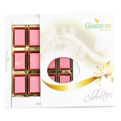 Ghasitaram Gifts Strawberry Flavoured Chocolate -200gms