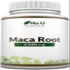 Nu U Nutrition - Maca Root Capsules 2500mg - 250mg of Maca Root per Capsule - 180 Vegan Capsules - 6 Month Supply - Maca Root Extract Supplement for Men & Women - Made in The UK view 1