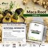 Nu U Nutrition - Maca Root Capsules 2500mg - 250mg of Maca Root per Capsule - 180 Vegan Capsules - 6 Month Supply - Maca Root Extract Supplement for Men & Women - Made in The UK view 2