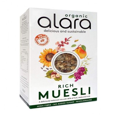 Org Everyday Rich Muesli (500g) Bulk Pack x 6 Super Savings by Alara