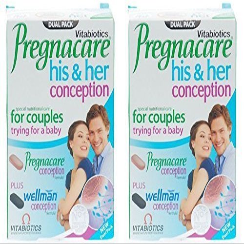 (2 Pack) - Vitabiotic - Pregnacare His & Hers | 60's | 2 PACK BUNDLE by Vitabiotic
