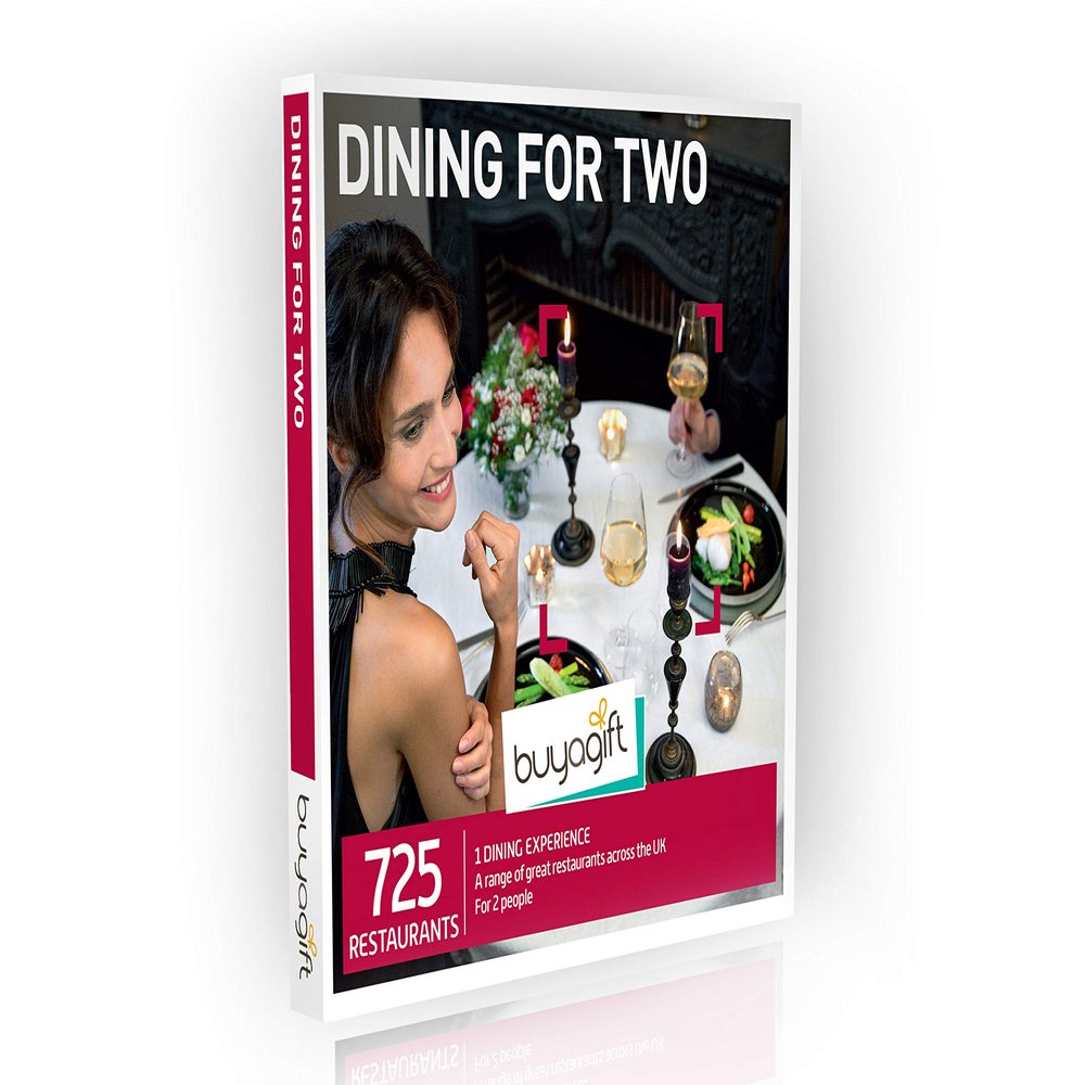 Buyagift Dining for Two Gift Experiences Box with 725 Gourmet Gift Experiences from Delicious Dining To Afternoon Teas