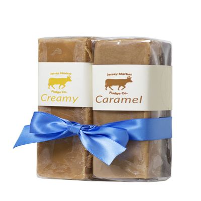 2 Luxury Fudge Slabs, Handmade Creamy and Caramel Flavour, 600g