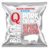 Black Country Snacks Q Jalapeno Pork Scratchings (Pork Crunch) 15 x 30g Hanging Bag Great for the Keto Diet view 1