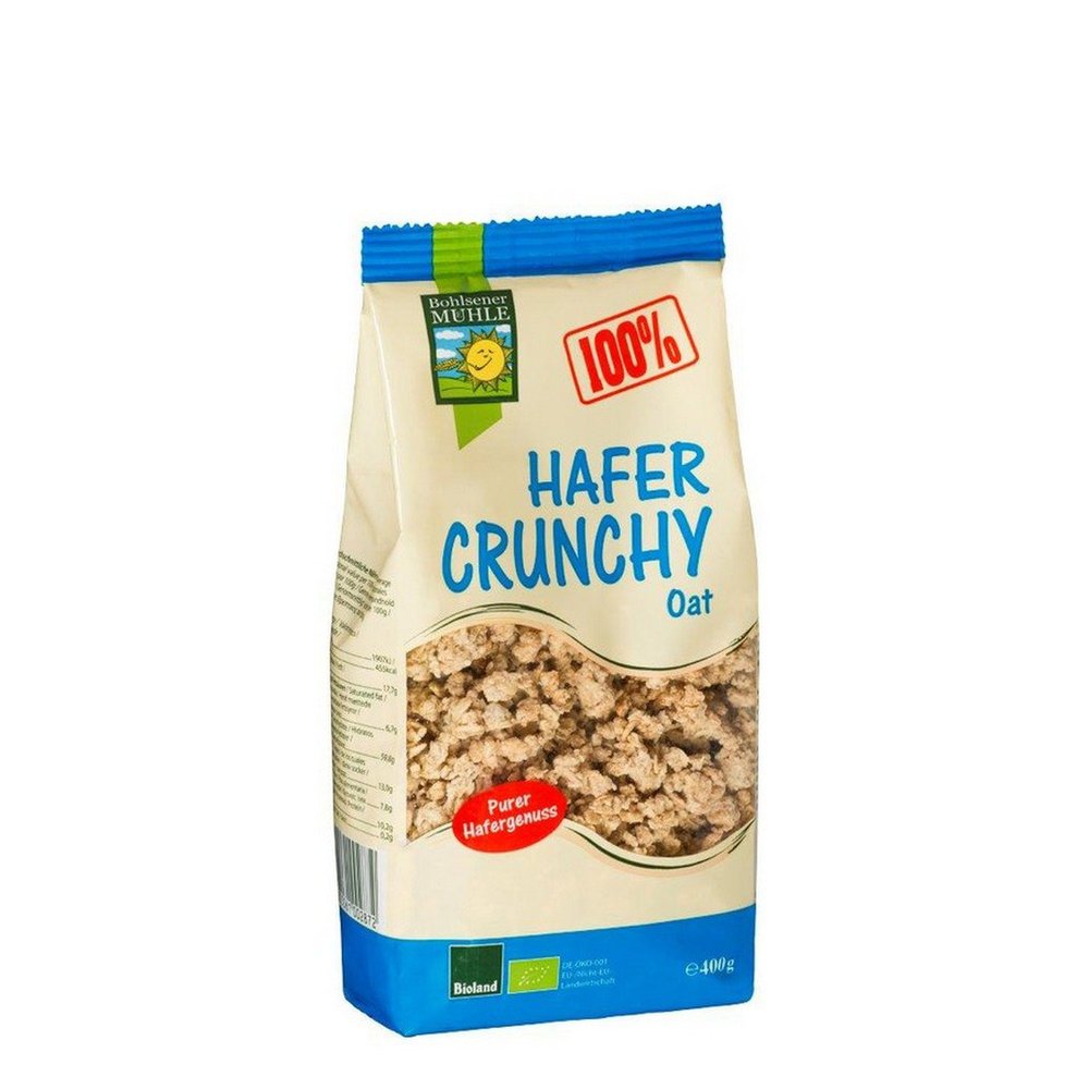 Oat Crunchy BIO 400 g - BOHLSENER MUEHLE