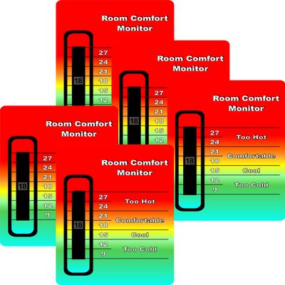 Thermometer Superstore Room Comfort Monitor (Pack of 5)