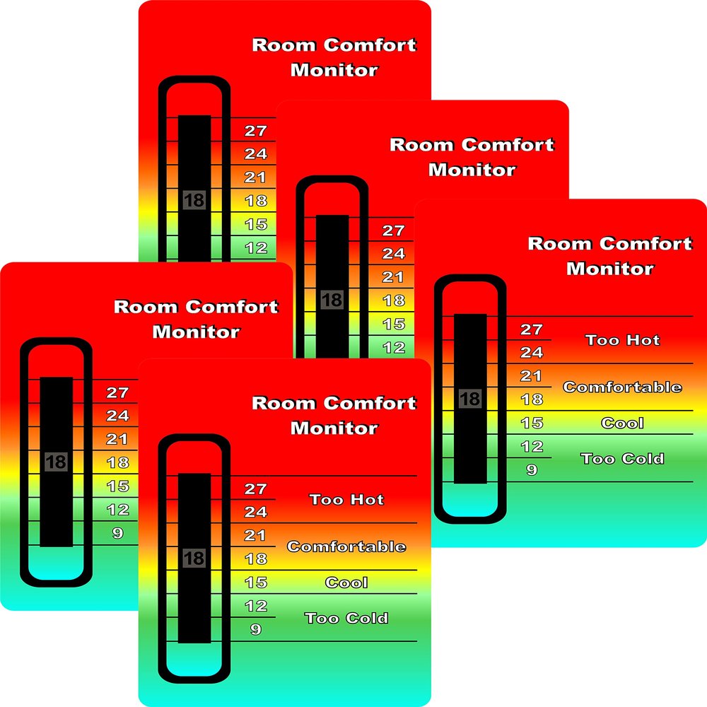 Thermometer Superstore Room Comfort Monitor (Pack of 5)