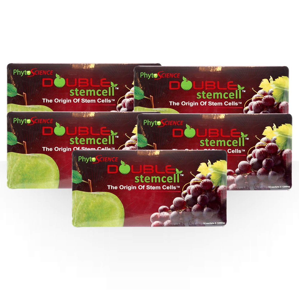 5 X Phytoscience Double Stemcell Best Anti Aging (Swiss Quality Formula) + by PhytoScience