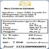 Ghasitaram Gifts Christmas Gifts Chocolates - Merry Christmas Alphabets view 2