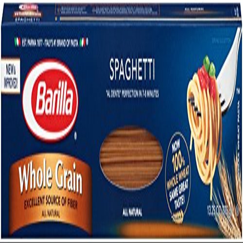 Barilla Whole Grain Spaghetti, 13.25 Ounce (Pack of 4)