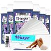 6 x 100ml Roll-on wax roller wax cartridge refill+ 100 waxing strips from UK brand Waxee (Lavender) view 1