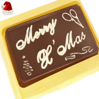 Christmas Gift Chocolates-Sugarfree Merry Christmas Chocolate Bar